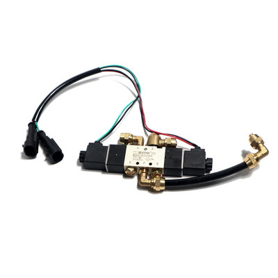 Valvola solenoide pneumatica di controllo passeggeri per autobus 24V per King Long Bus Metal
