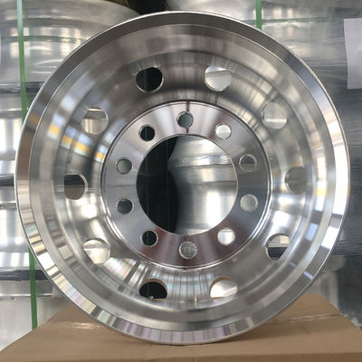 Sostituzione/riparazione di parti di autobus 9.0 * 22.5 Cerchiera in lega di alluminio per autobus Zhongtong 98mm PCD