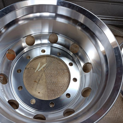 Sostituzione/riparazione di parti di autobus 9.0 * 22.5 Cerchiera in lega di alluminio per autobus Zhongtong 98mm PCD