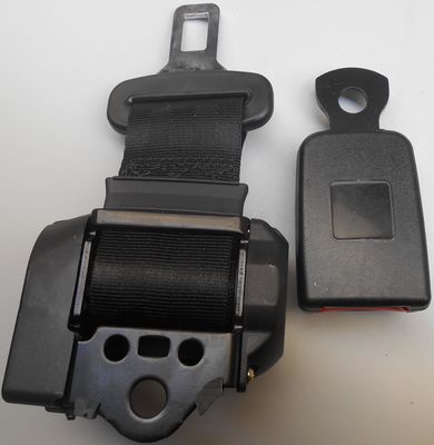 HAISE CLASSIC cintura di sicurezza nera ultra-sottile a due punti, piccola e rimovibile, per autobus Golden Dragon