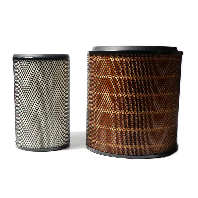 Elemento di filtro dell'aria del motore diesel per autobus Golden Dragon Higer