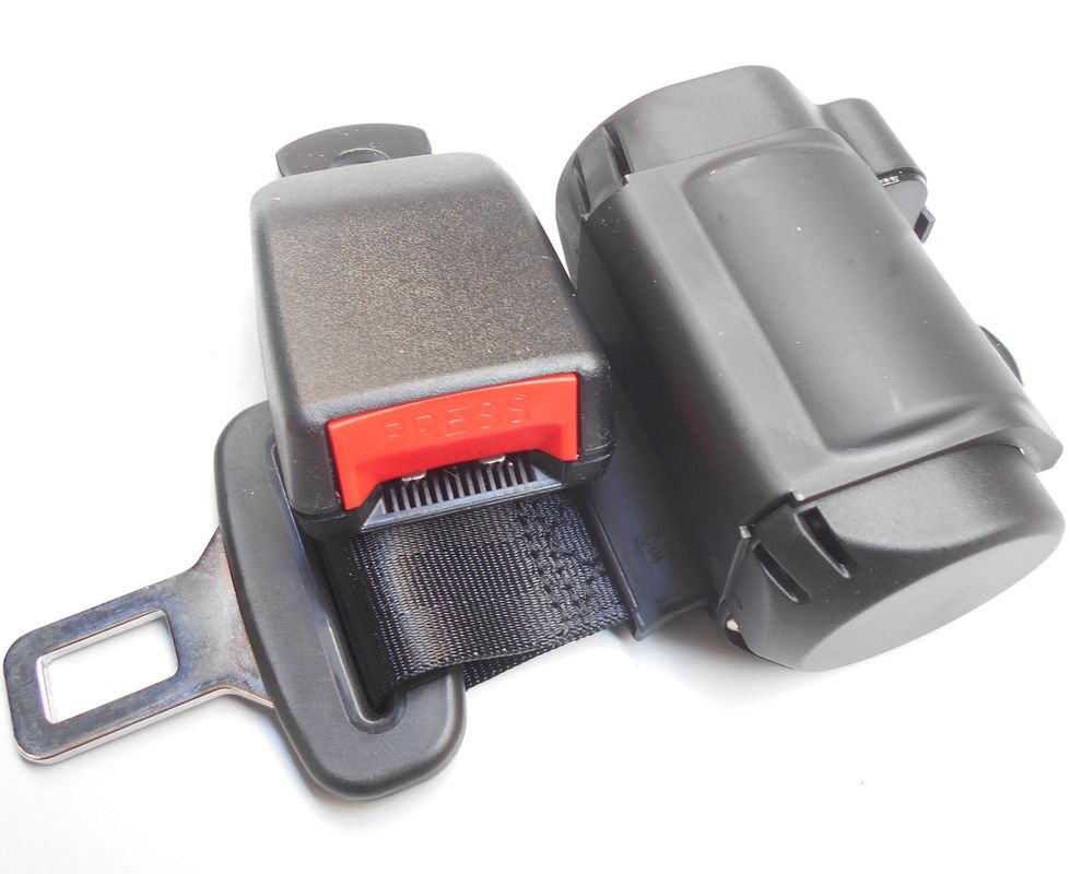HAISE CLASSIC cintura di sicurezza nera ultra-sottile a due punti, piccola e rimovibile, per autobus Golden Dragon